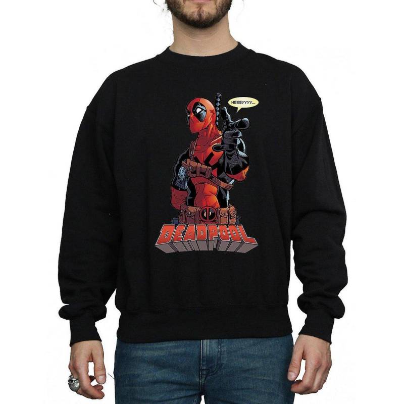 Hey You Sweatshirt Herren Schwarz M von Deadpool