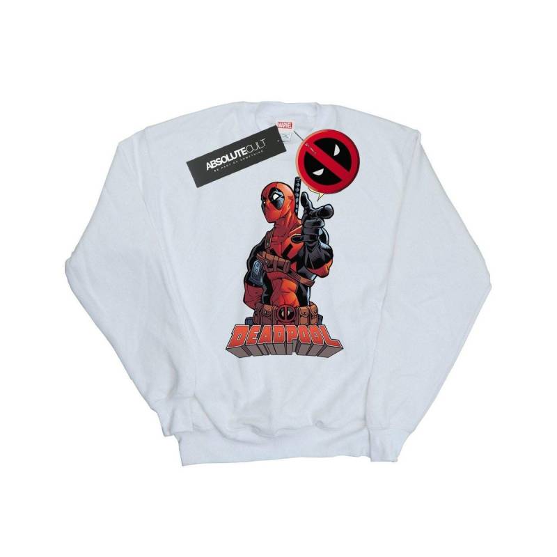 Deadpool - Hey You Sweatshirt, für Herren, Weiss, Größe 3XL von Deadpool