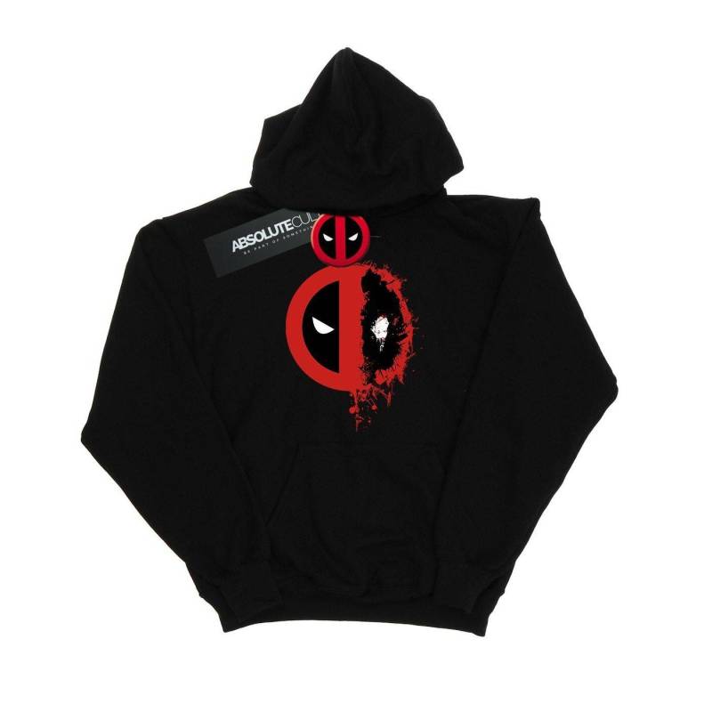 Deadpool - Kapuzenpullover Logo, für Damen, Schwarz, Größe M von Deadpool