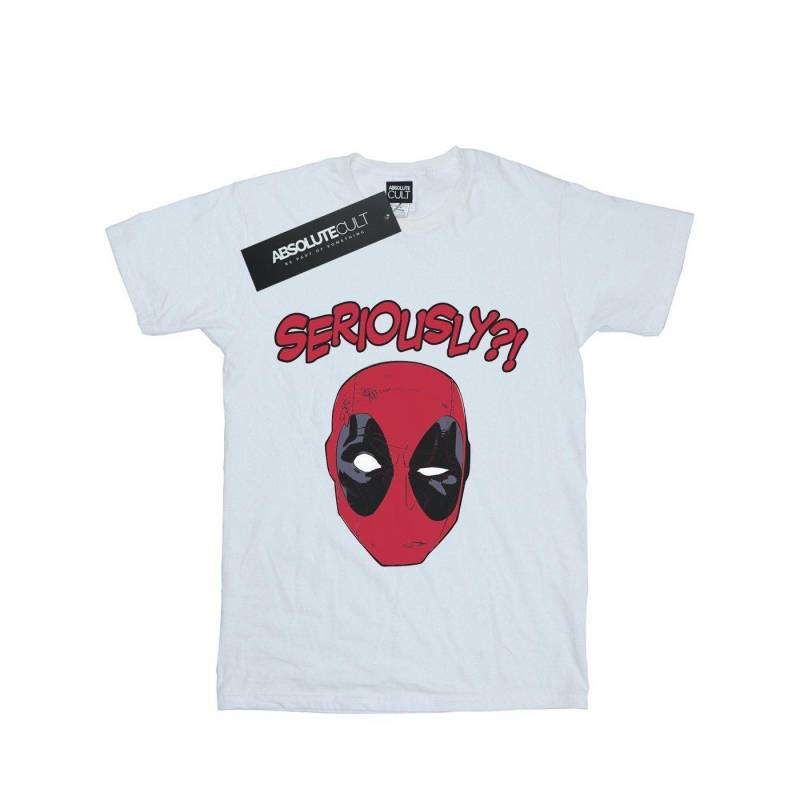 Seriously Tshirt Damen Weiss S von Deadpool