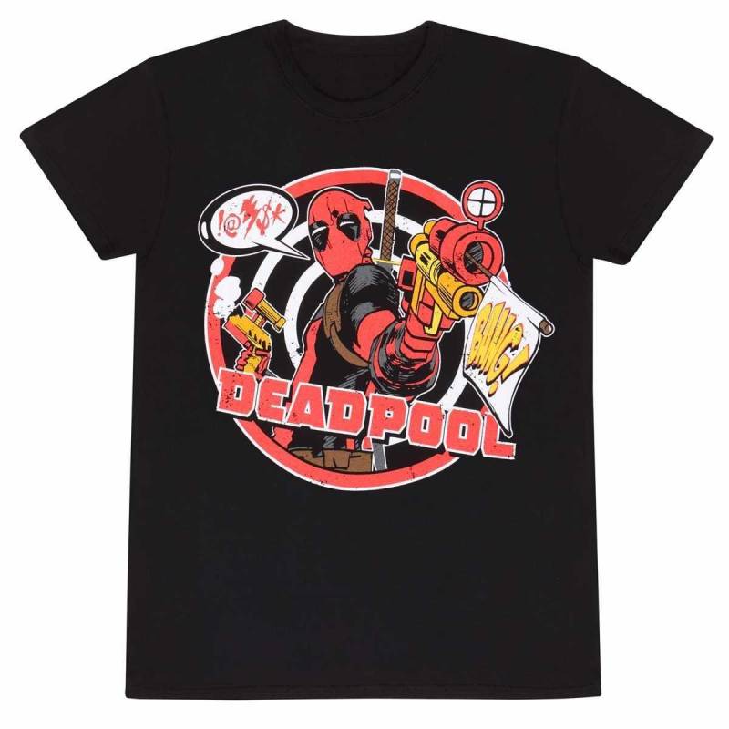 Tshirt Damen Schwarz S von Deadpool