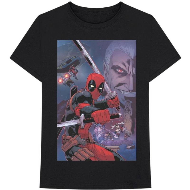 Tshirt Damen Schwarz XXL von Deadpool