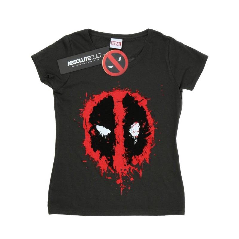 Tshirt Damen Taubengrau L von Deadpool