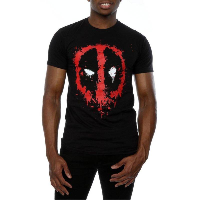 Tshirt Herren Schwarz L von Deadpool