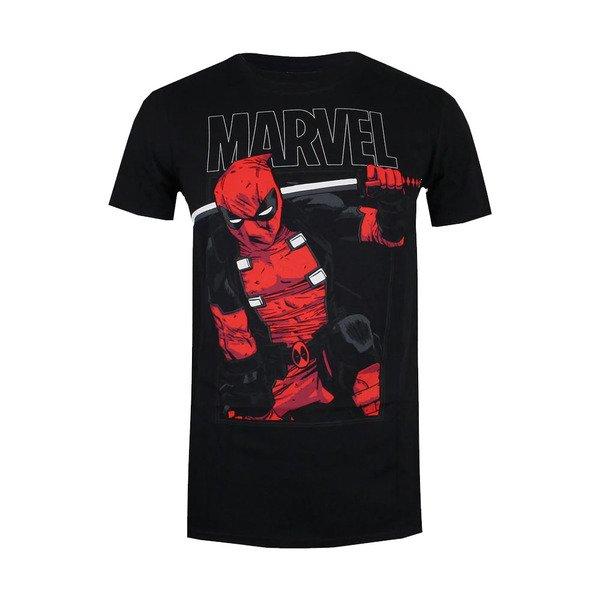 Tshirt Herren Schwarz L von Deadpool