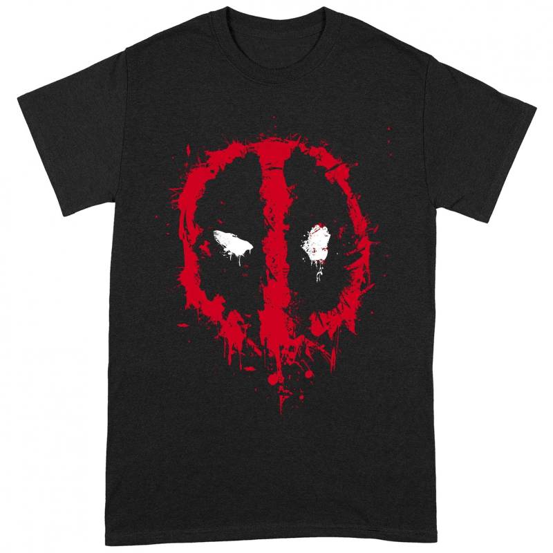 Tshirt Herren Schwarz S von Deadpool