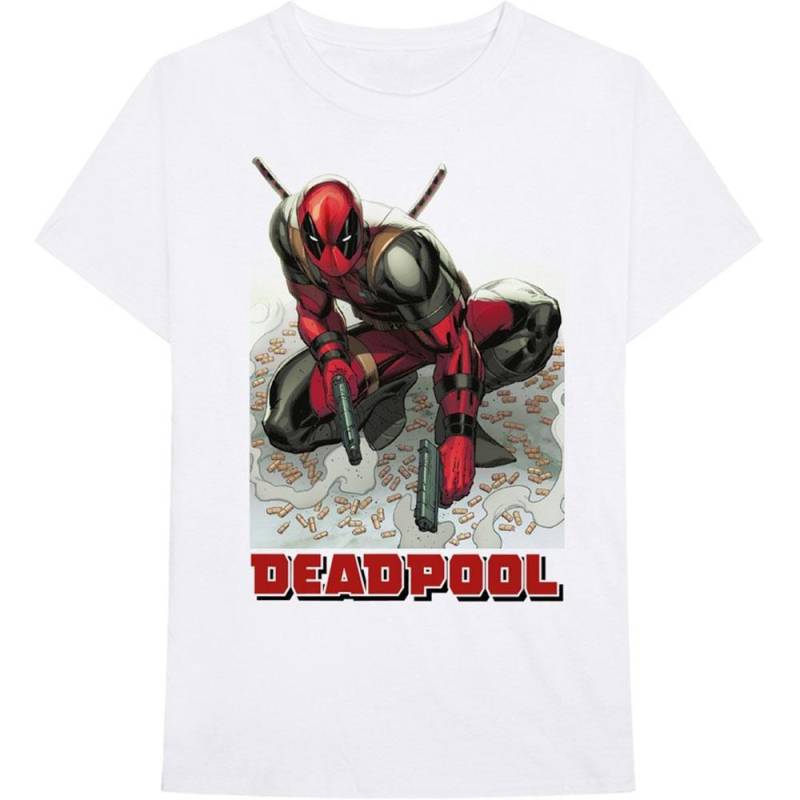 Tshirt Herren Weiss M von Deadpool