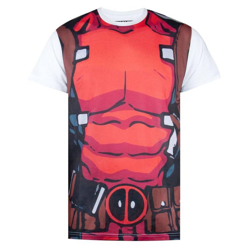 Deadpool - TShirt, für Herren, Weiss, Größe M von Deadpool