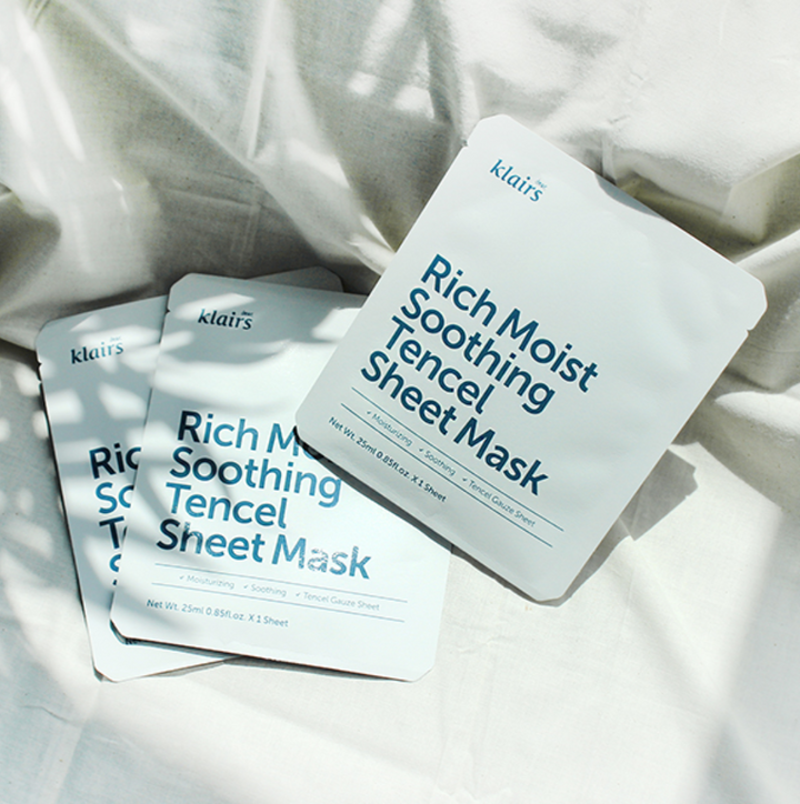 Dear, Klairs - Rich Moist Soothing Tencel Sheet Mask von Dear, Klairs