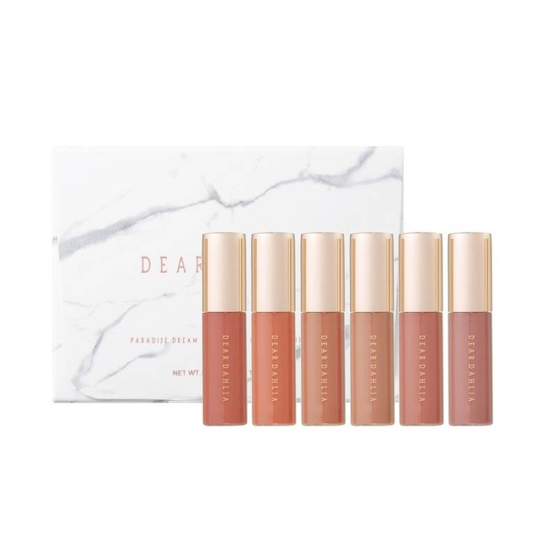 Dear Dahlia  Dear Dahlia Paradise Dream Velvet Lip Mousse Mini 6 Set makeup_set 1.0 pieces von Dear Dahlia