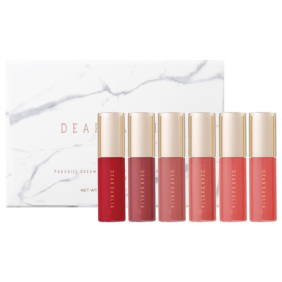 Dear Dahlia  Dear Dahlia Paradise Dream Velvet Lip Mousse Bestseller Collection makeup_set 1.0 pieces von Dear Dahlia