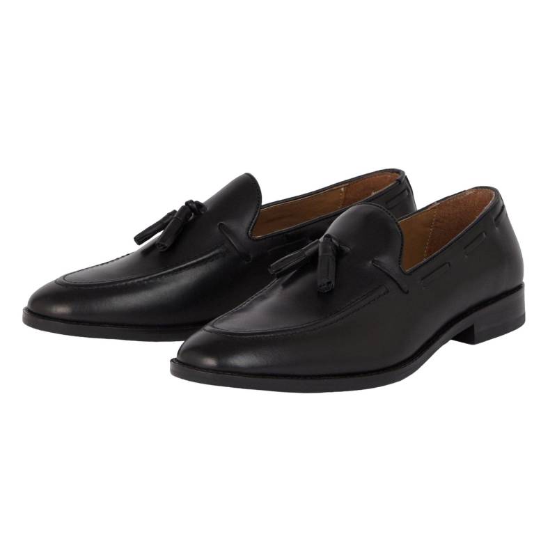 Halbschuhe Abingdon, Quaste, Leder Herren Schwarz 43 von Debenhams