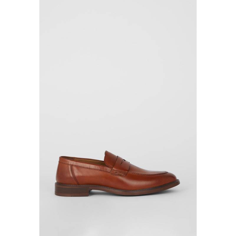 Pennyschlupfschuhe Bernardus, Leder Herren Tan 44.5 von Debenhams