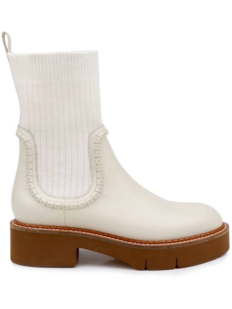 Dee Ocleppo 40mm Kingman boots - White von Dee Ocleppo