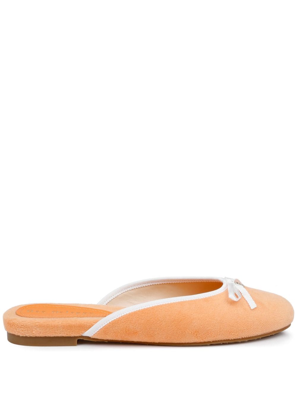 Dee Ocleppo Athens terry-cloth mules - Orange von Dee Ocleppo