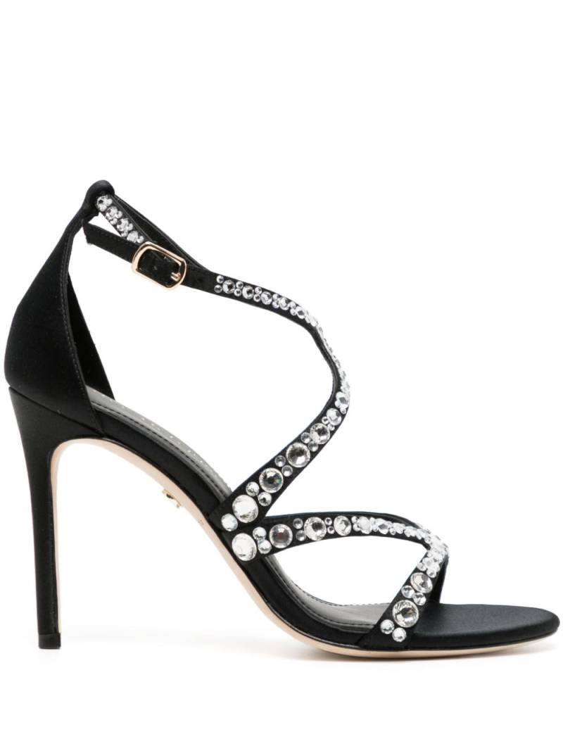 Dee Ocleppo Fiji 90mm satin sandals - Black von Dee Ocleppo