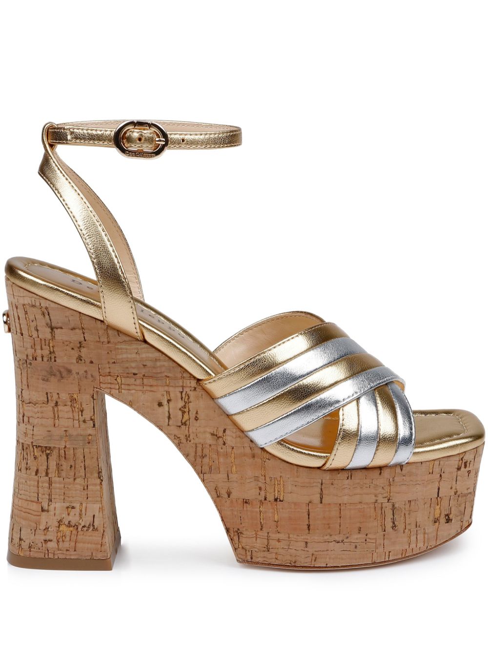 Dee Ocleppo Havana leather platform sandals - Gold von Dee Ocleppo