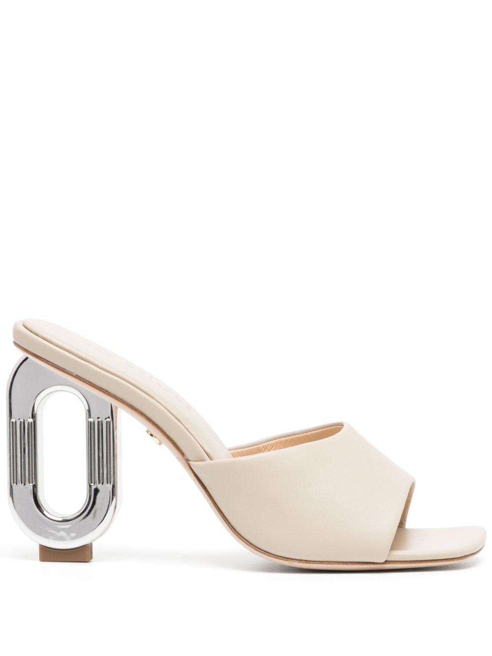 Dee Ocleppo Ibiza 85mm leather sandals - Neutrals von Dee Ocleppo