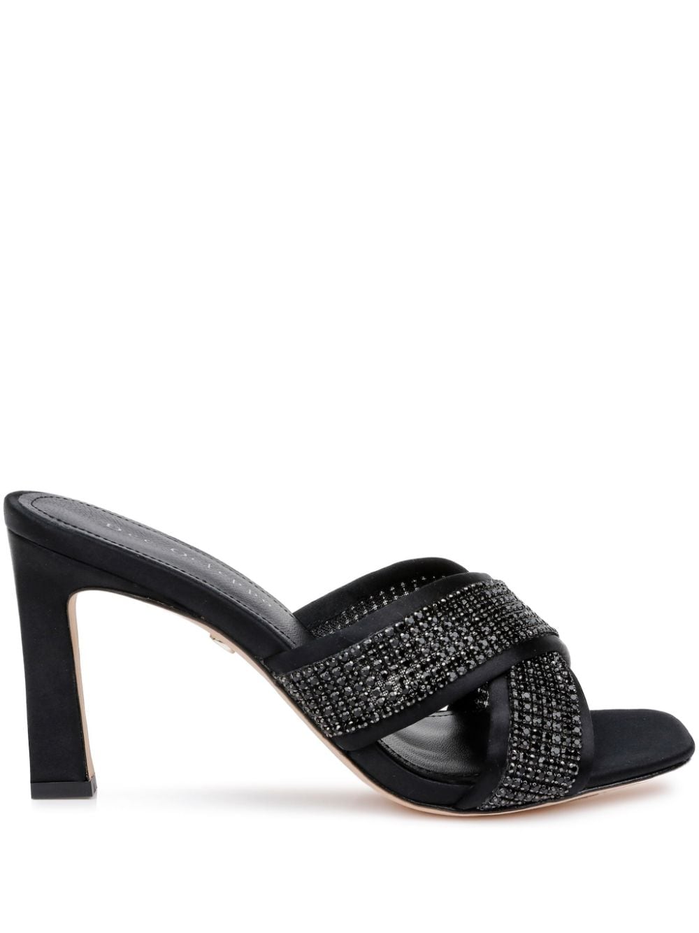 Dee Ocleppo Ireland criss-cross leather mules - Black von Dee Ocleppo