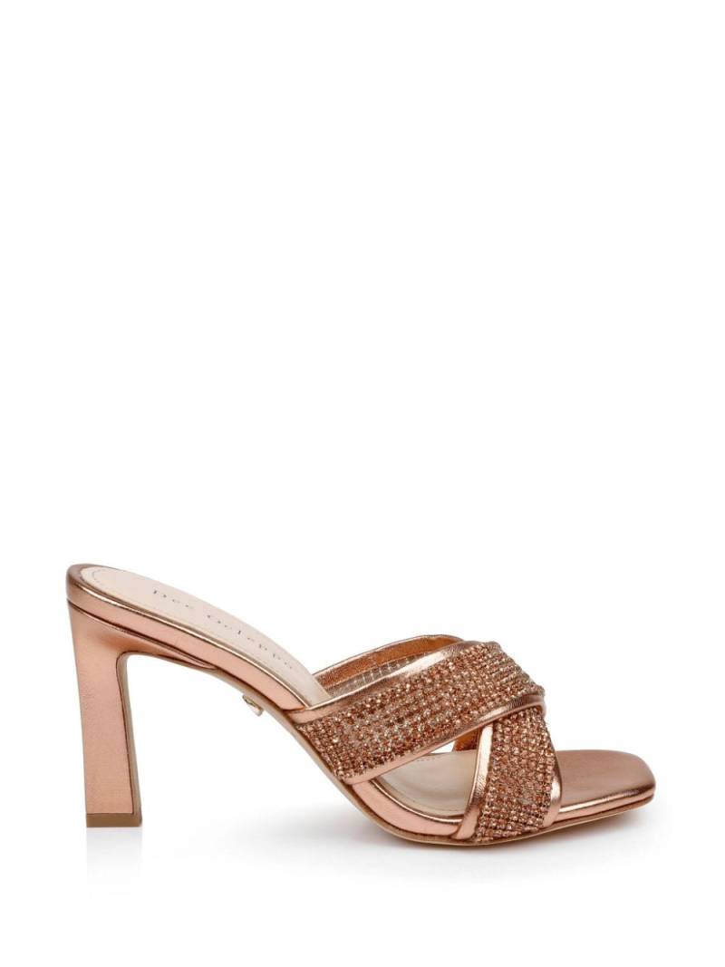 Dee Ocleppo Ireland criss-cross leather mules - Gold von Dee Ocleppo