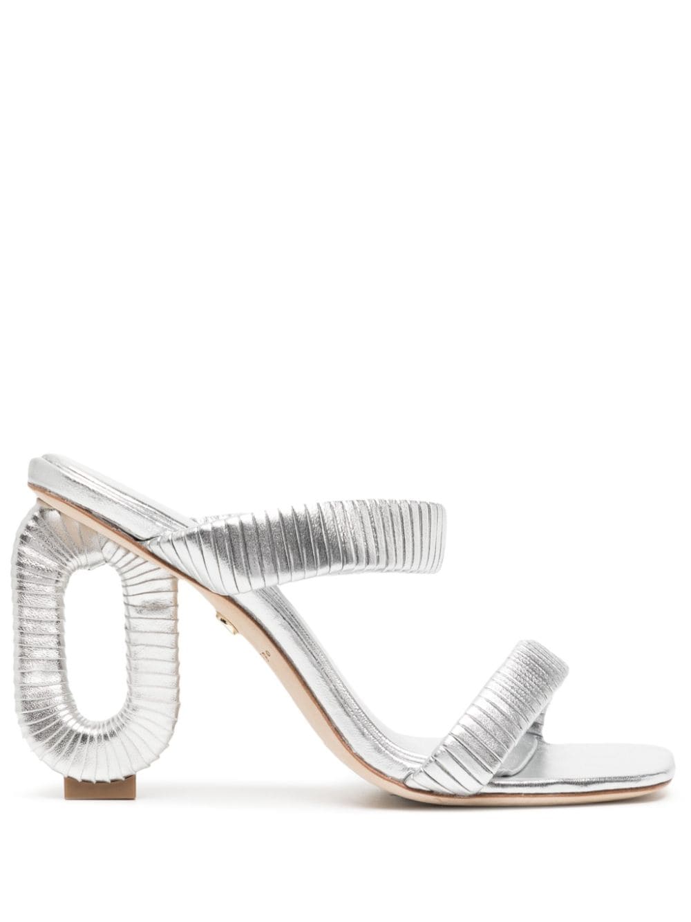 Dee Ocleppo Jamaica 90mm leather sandals - Silver von Dee Ocleppo