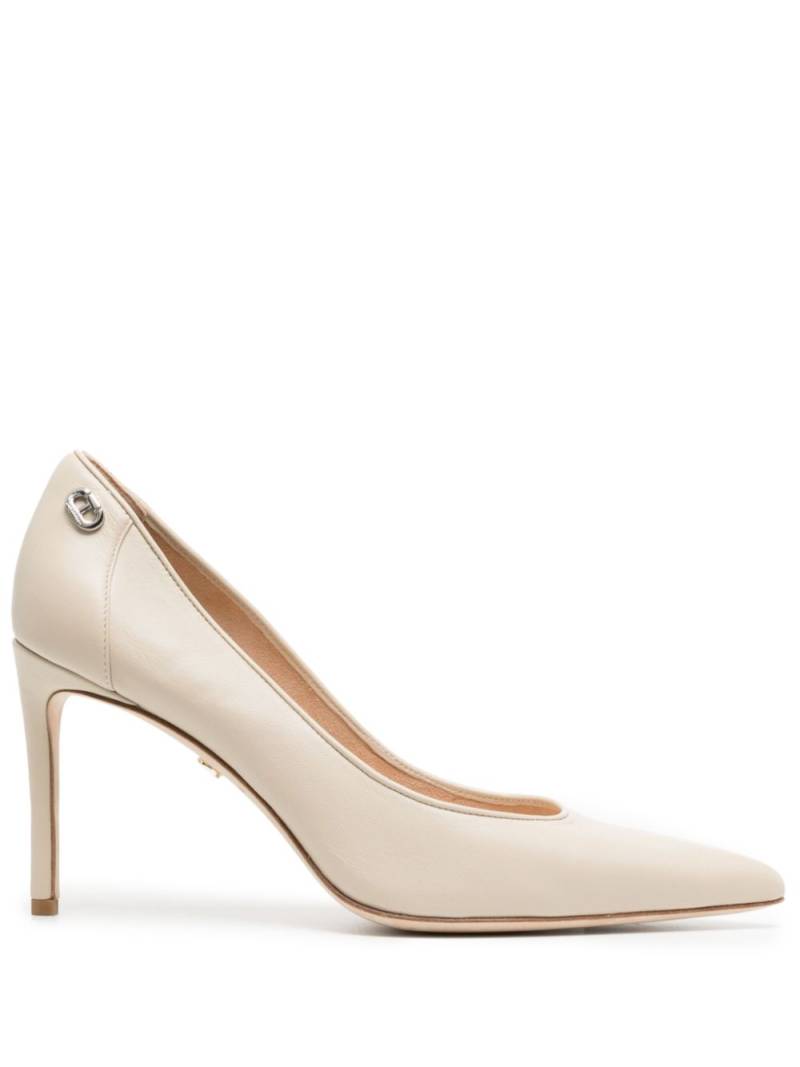 Dee Ocleppo Santorini 85mm leather pumps - Neutrals von Dee Ocleppo