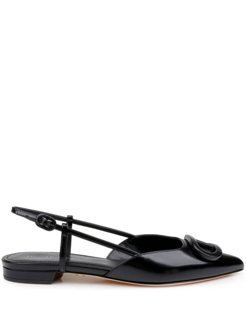 Dee Ocleppo leather ballerina shoes - Black von Dee Ocleppo