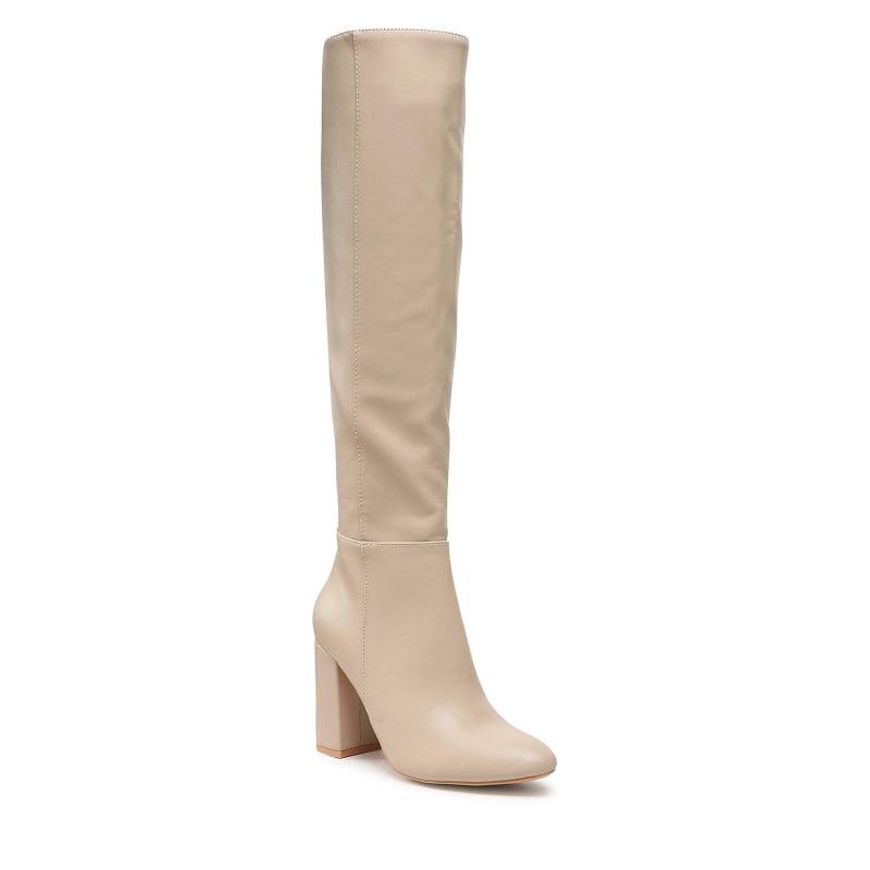 Overknees DeeZee H190101-01 Beige von DeeZee