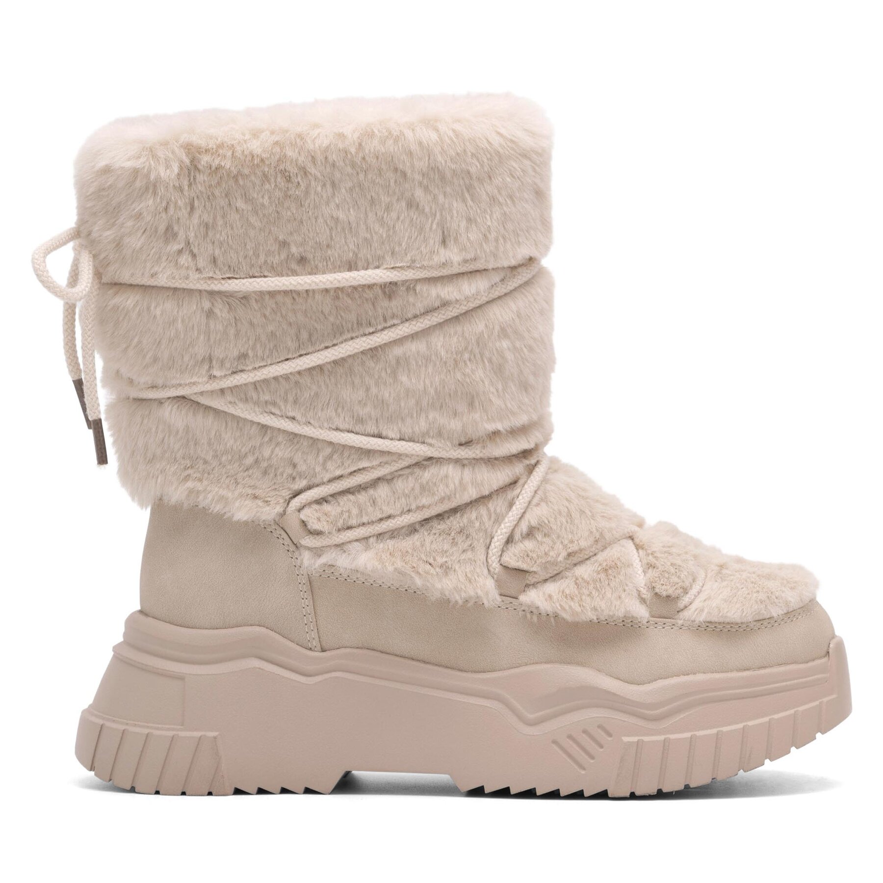 Schneeschuhe DeeZee NELA WS6009-01 Beige von DeeZee