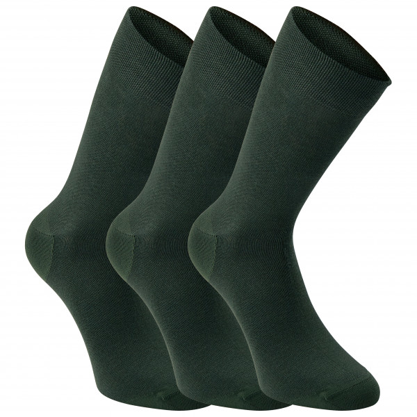 Deerhunter - Bamboo Socks 3-Pack - Wandersocken Gr 40-43 grün von Deerhunter