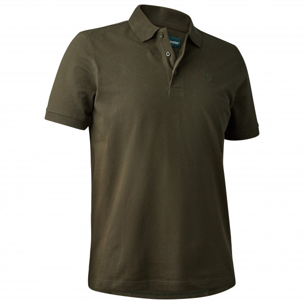 Deerhunter - Harris Polo - Polo-Shirt Gr L oliv von Deerhunter