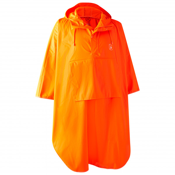 Deerhunter - Hurricane Rain Poncho - Poncho Gr M-XL rot/orange von Deerhunter