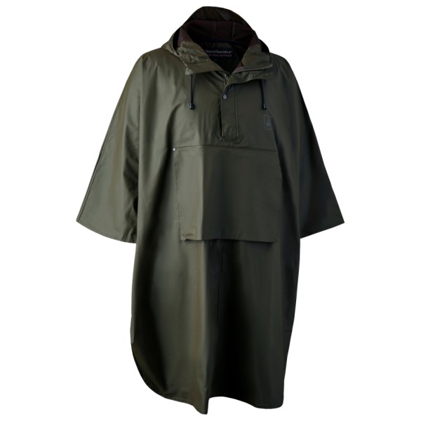 Deerhunter - Hurricane Rain Poncho - Poncho Gr M-XL schwarz/oliv von Deerhunter