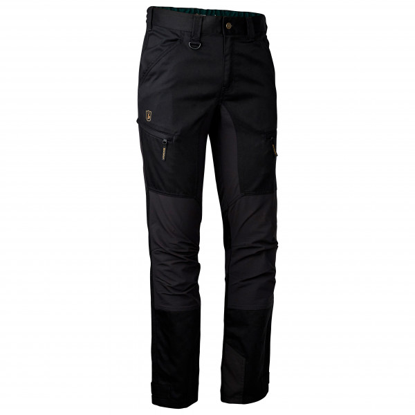 Deerhunter - Rogaland Stretch Trousers With Contrast - Trekkinghose Gr 48 - Regular schwarz von Deerhunter