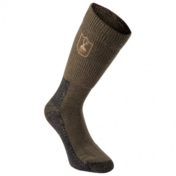 Deerhunter - Short Wool Socks Deluxe - Merinosocken Gr 36-39;44-47 braun von Deerhunter