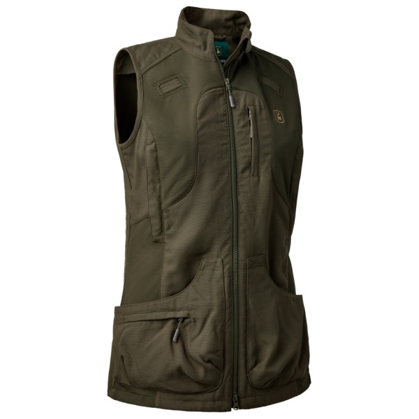 Deerhunter - Women's Ann Extreme Waistcoat - Softshellgilet Gr 40 oliv von Deerhunter