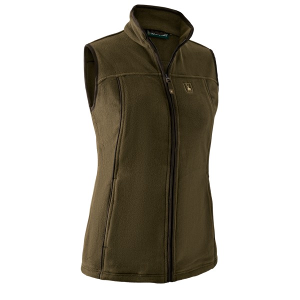 Deerhunter - Women's Eagle Fleece Waistcoat - Fleecegilet Gr 36;38;40;42;44;46;48 oliv/braun von Deerhunter