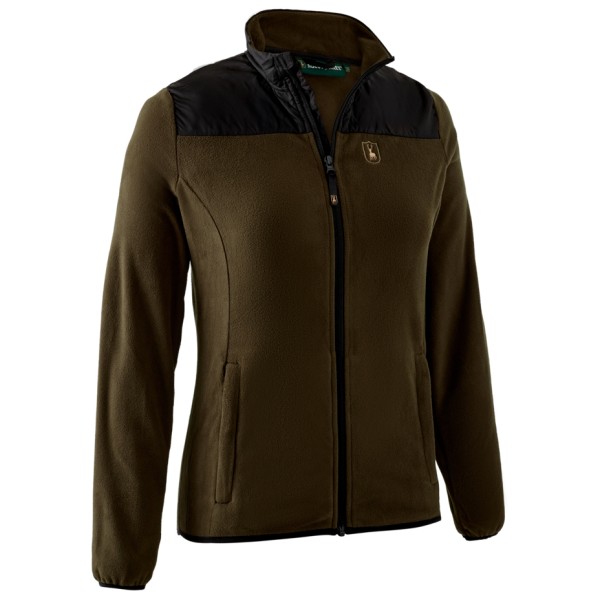 Deerhunter - Women's Northward Fleece Jacket - Fleecejacke Gr 36;38;40;42;44;46 braun;schwarz/braun von Deerhunter