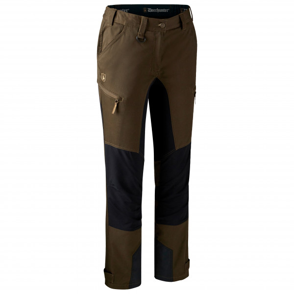 Deerhunter - Women's Roja Trousers - Trekkinghose Gr 38 braun/schwarz von Deerhunter