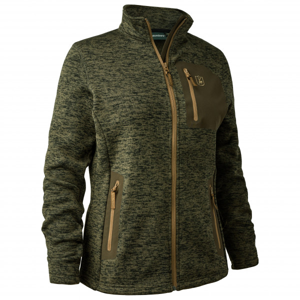 Deerhunter - Women's Sarek Knitted Jacket - Fleecejacke Gr 48 oliv Deerhunter - Women's Sarek Knitted Jacket - Fleecejacke Gr 48 oliv von Deerhunter