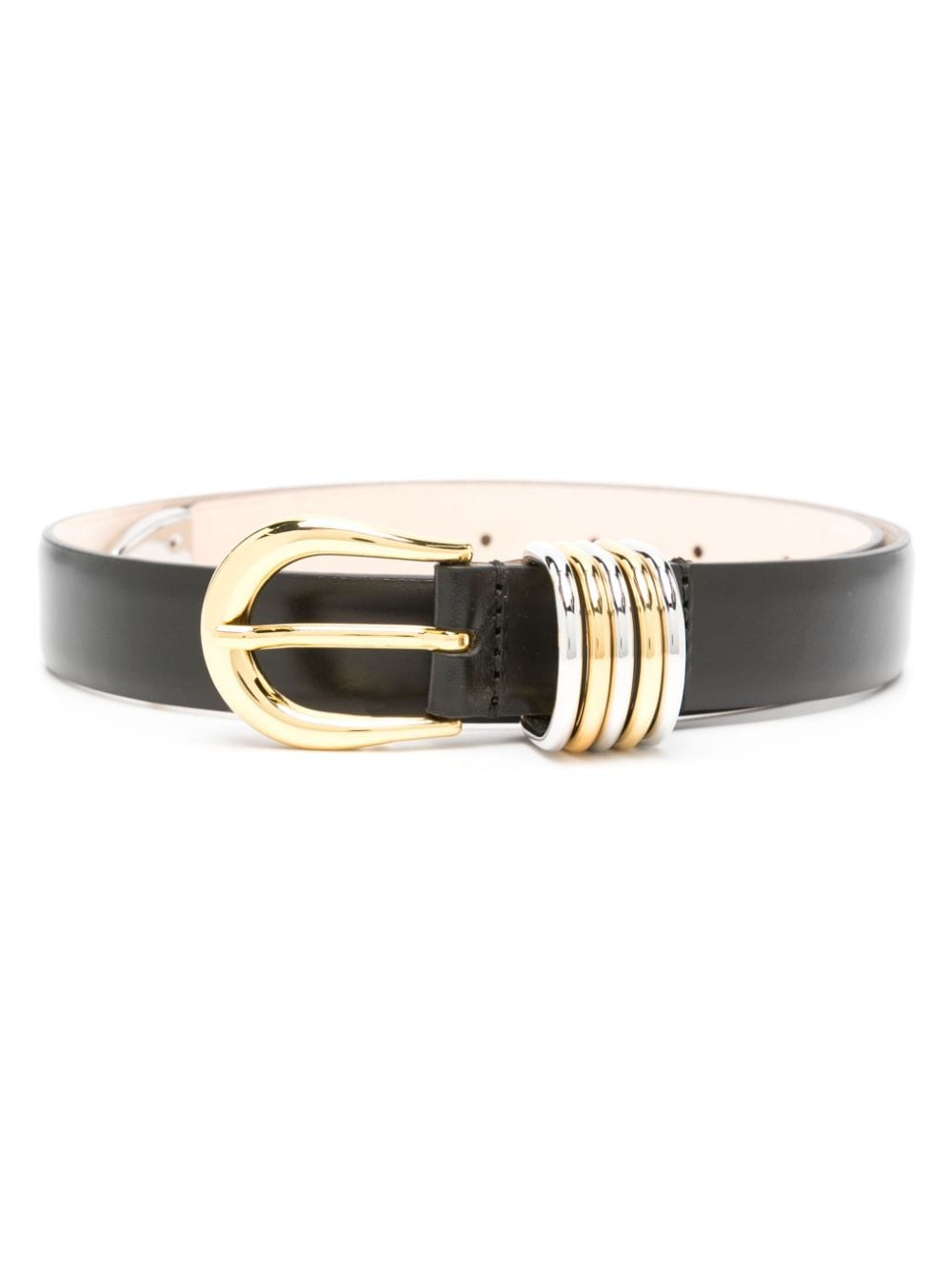 Déhanche Hollyhock leather belt - Black von Déhanche