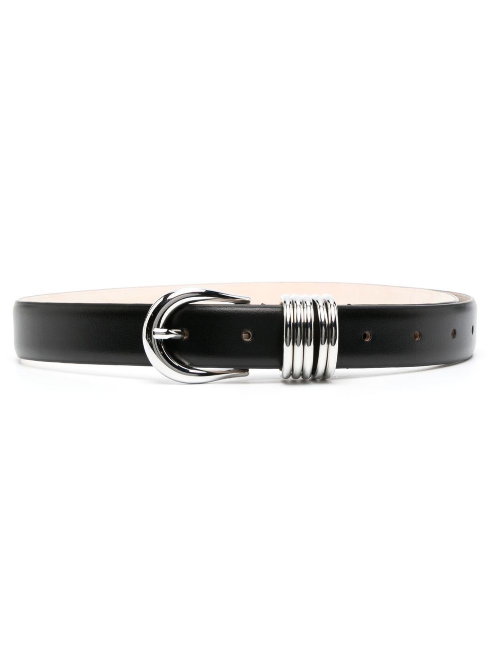 Déhanche Hollyhock leather belt - Black von Déhanche