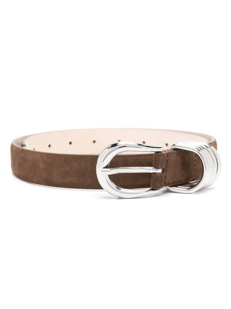 Déhanche Hollyhock suede belt - Brown von Déhanche