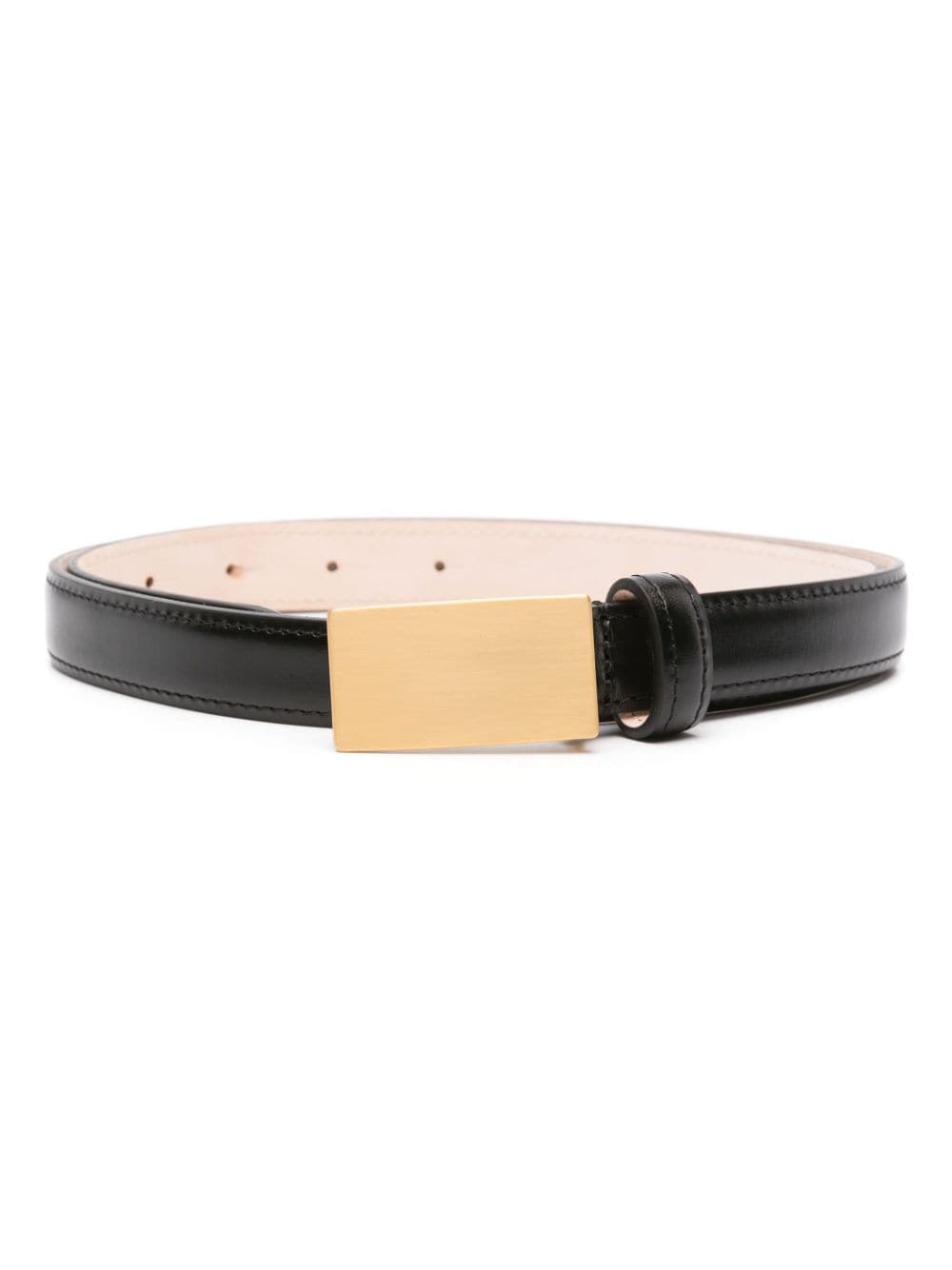 Déhanche Signet leather belt - Black von Déhanche