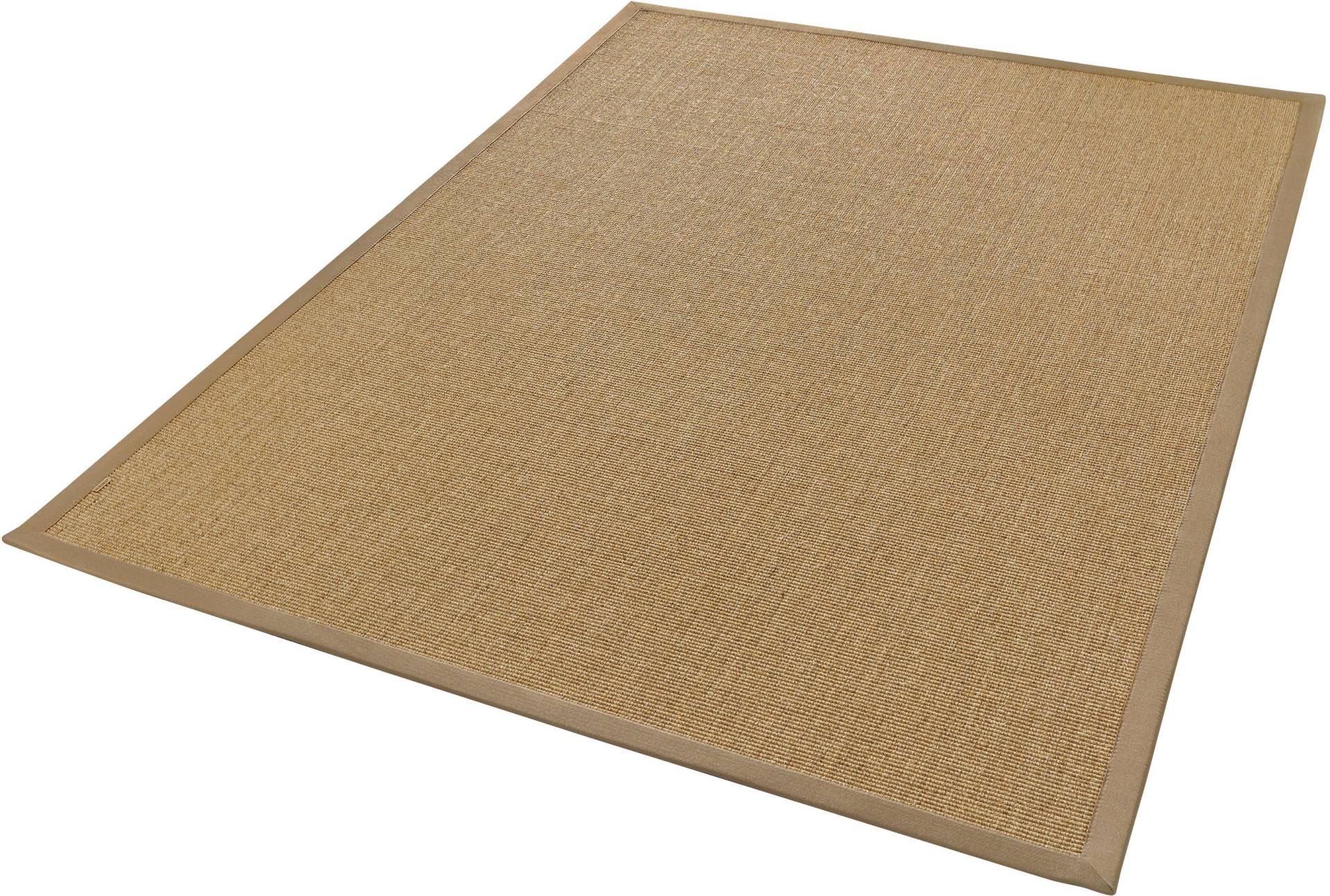 Dekowe Sisalteppich »Mara S2 mit Bordüre«, rechteckig, Flachgewebe, Material: 100% Sisal, Wohnzimmer von Dekowe