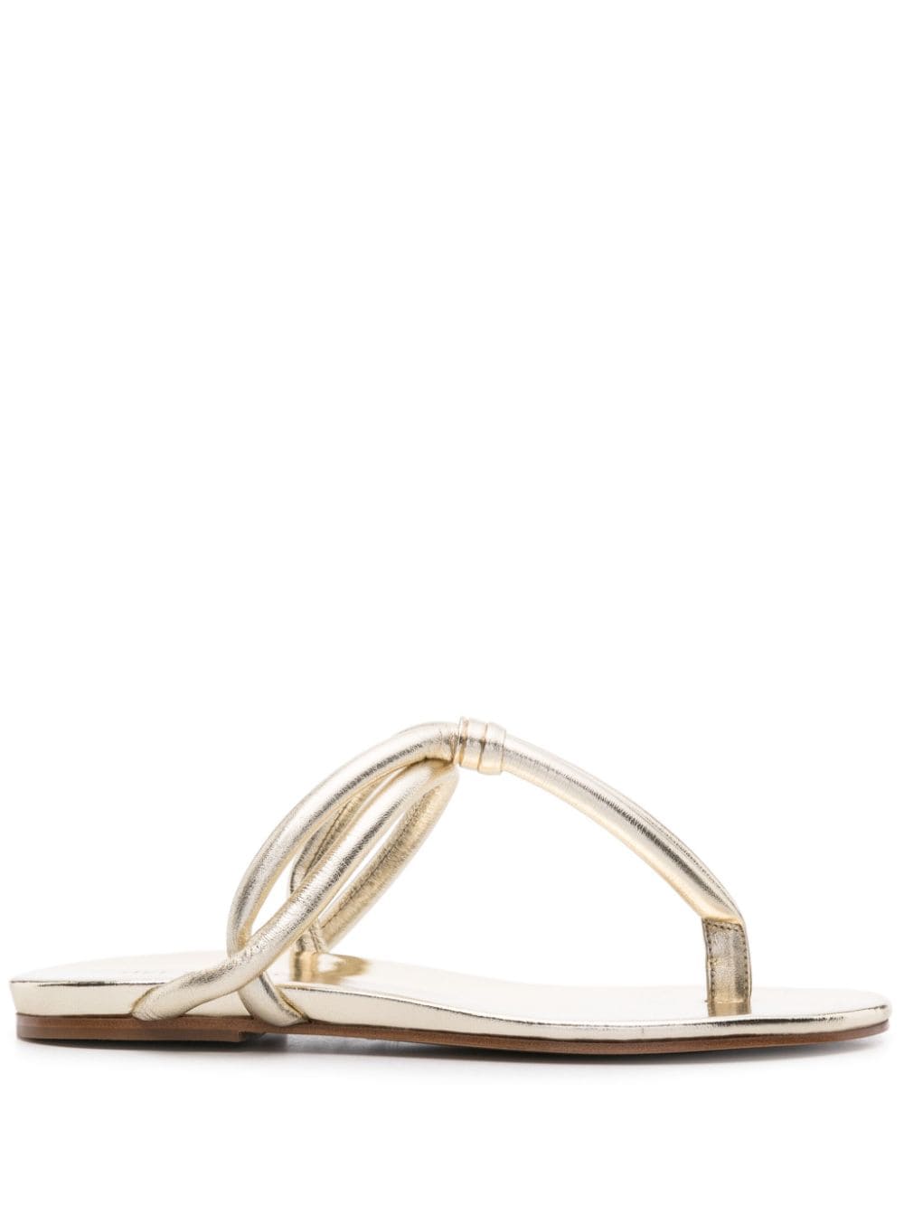 Del Carlo DYTT flat sandals - Gold von Del Carlo