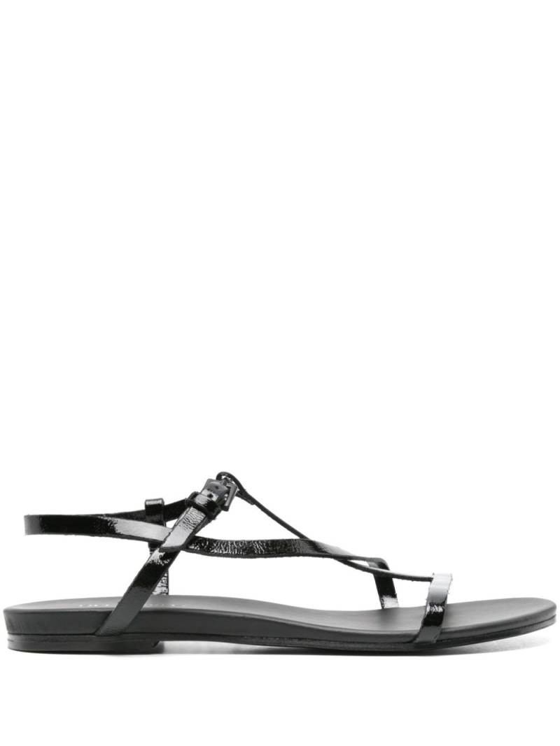 Del Carlo Neil patent leather sandals - Black von Del Carlo