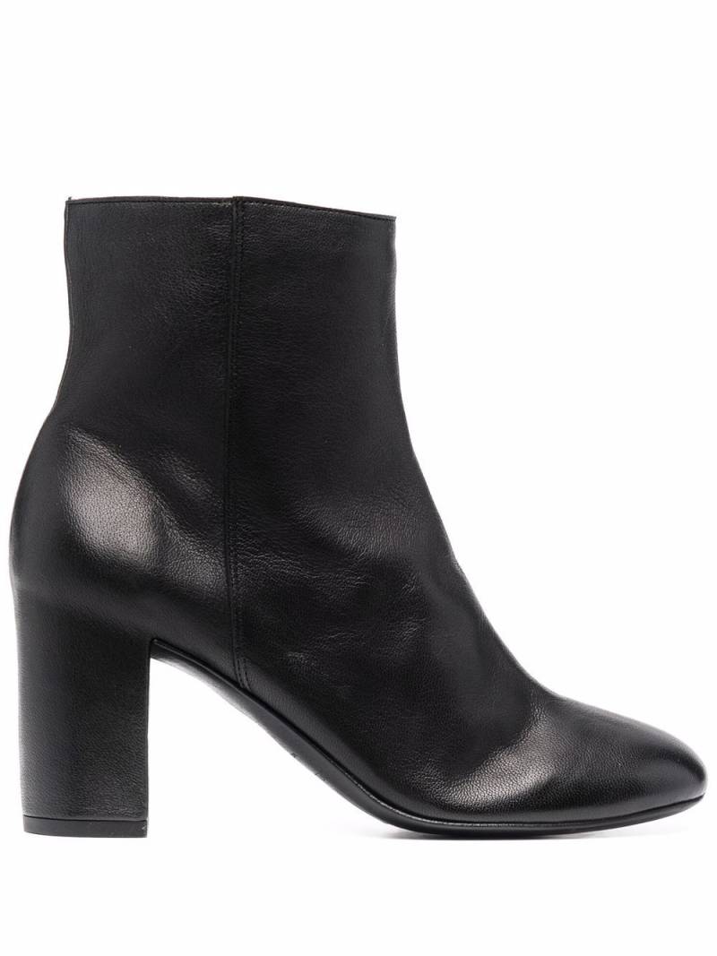 Del Carlo round-toe 70mm ankle boots - Black von Del Carlo