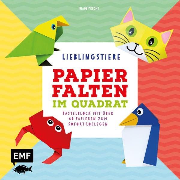 Papierfalten Im Quadrat: Lieblingstiere – Bastel-kids Unisex von NA