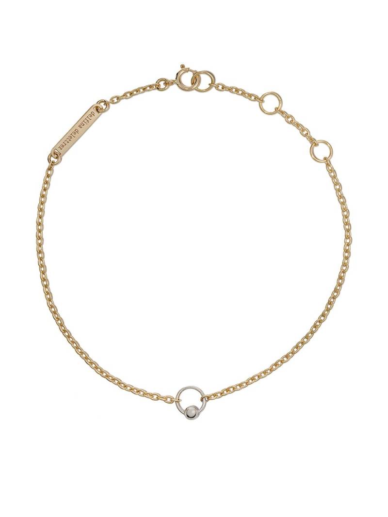 Delfina Delettrez 18kt yellow gold Two in One bracelet von Delfina Delettrez